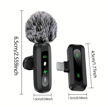 Wireless Microphone for iPhone and USB C Phones – image 4