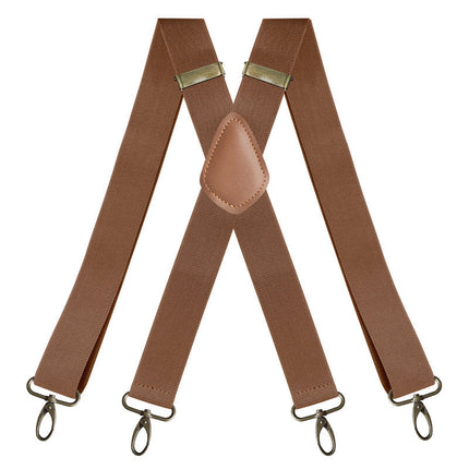 Elastic Suspenders with Clips, Clip On Suspenders with X Back Design – image 26