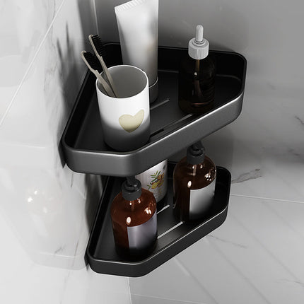 Bathroom Shelf Wall Mounted, Black Bathroom Wall Shelf – image 14