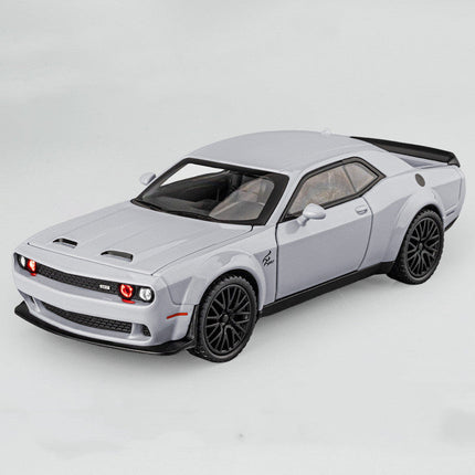 1:32 Dodge Challenger SRT Alloy Sports Car Model | Durable Diecast Toy for Kids and Collectors