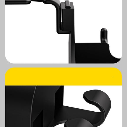 Multifunctional Car Seat Back Hook with Water Cup Holder | Durable Organizer for Clutter-Free Travel