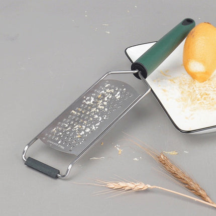 Handheld Lemon Grater with Ergonomic Non-Slip Handle | Multi-Purpose Tool for Zesting and Grating Cheese and Chocolate