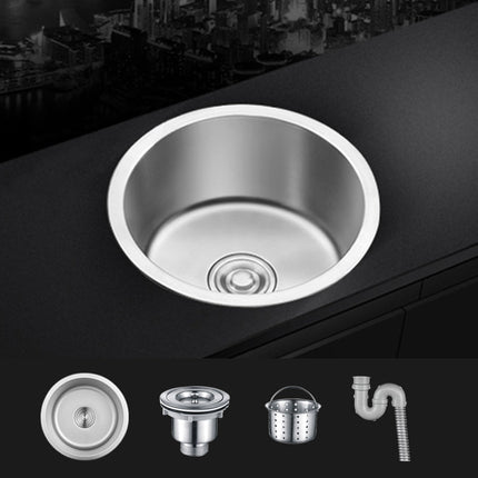 Kitchen Sinks, Single Bowl Drop In Bar Sink with Drain Strainer – image 25
