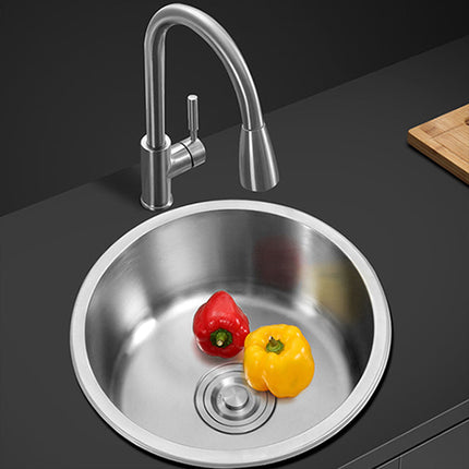 Kitchen Sinks, Round Stainless Steel Kitchen Sink – image 12