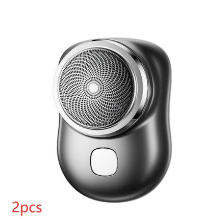 Mini Portable Electric Shaver with Precision Rotary Blade | Painless Grooming Solution for Face and Body