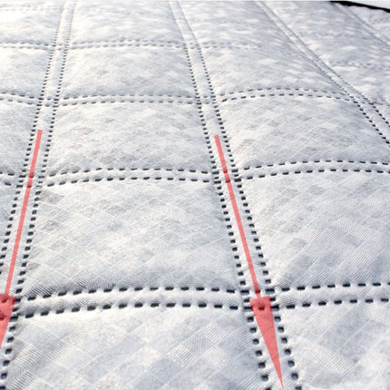 Aluminized Film Snow Block Windshield Cover with Anti-Theft Design | Winter Protection Against Ice and UV Rays