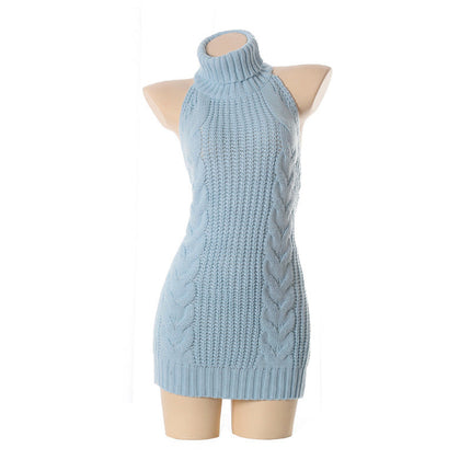 Womens Sweaters, Sexy Off the Shoulder Top in Mini Length – image 7