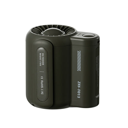 Portable Electric Fan with Leafless Design & 4500mAh Battery | Compact Cooling Solution for Home and Travel