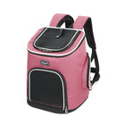Pet Dog Backpack with Oxford Cloth & Mesh Design | Comfortable Carrier for Small Dogs and Cats
