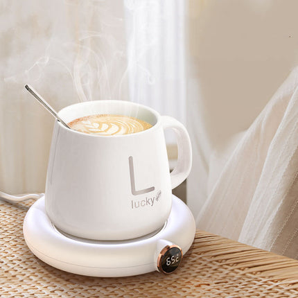 Smart Coffee Warmer Plate with USB Power for Consistent Heating | Ideal Coaster for Coffee, Tea, and Soup