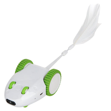 Automatic Cat Toy with Interactive Feather Movement | Engaging Play for Boredom Relief and Mental Stimulation