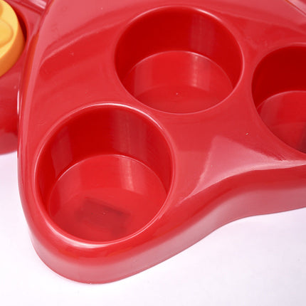 Natural Rubber Puzzle Feeder Toy for Pets | Engaging Treat Dispenser for Mental Stimulation and Slow Feeding
