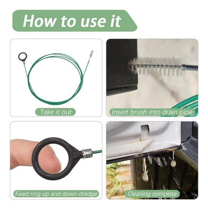 Drain Snake Brush 118 Inch, Sunroof Drain Cleaning Tool – image 12