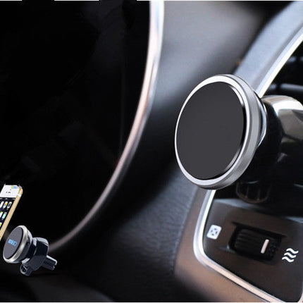 Universal Car Mount Phone Holder with 360-Degree Rotation | Easy One-Touch Installation for Safe Navigation