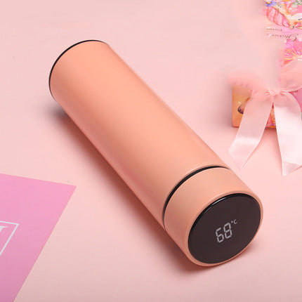 Intelligent Stainless Steel Water Bottle with LED Temperature Display | Leak-Proof Design for Perfect Hydration