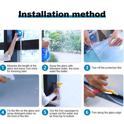 One Way Privacy Window Film, UV Blocking Window Tint Film for Home – image 9