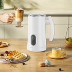 Electric Milk Frother with 350ML Capacity & 400W Power | Automatic Hot and Cold Whipping for Perfect Foam