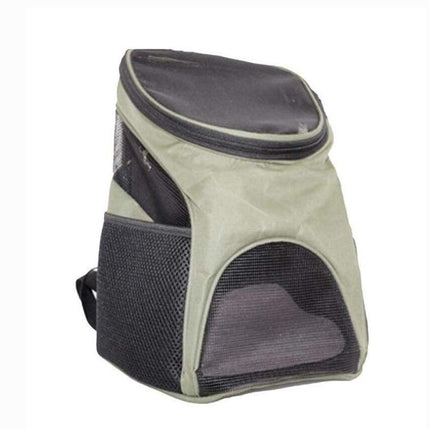 Breathable Pet Backpack Carrier with Adjustable Straps | Stylish Travel Solution for Small to Medium Pets