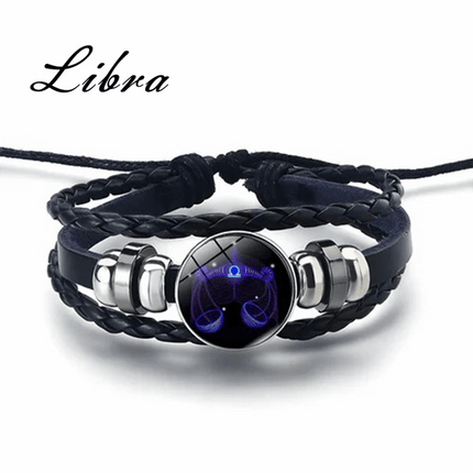 Zodiac Stretch Bracelet, Adjustable Bracelet with Zodiac Sign – image 8