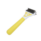 Double-Sided Dog Brush & Hair Remover with Comfortable Grip | De-Shedding Tool for Effortless Grooming