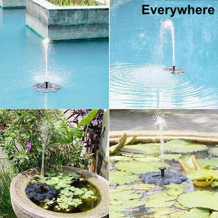 Solar Bird Bath Fountain, Floating Solar Outdoor Fountain for Garden and Pond – image 5