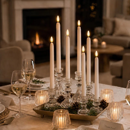 Flameless Taper Candles with Remote – image 4