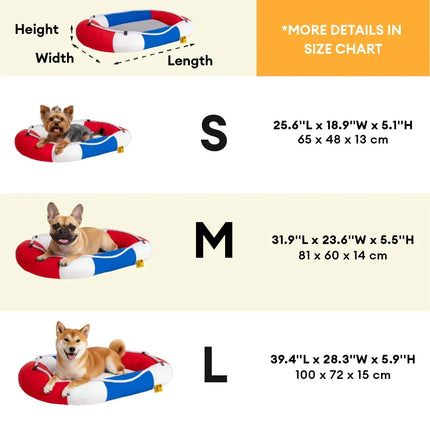Floating Lounger Pet Bed for Patio and Vacation, Outdoor Pet Bed – image 23