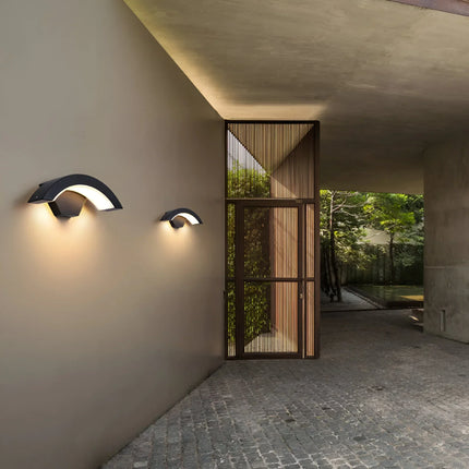 Outdoor Wall Sconce with Optional Motion Sensor Light, LED Porch Lights for House and Patio – image 7