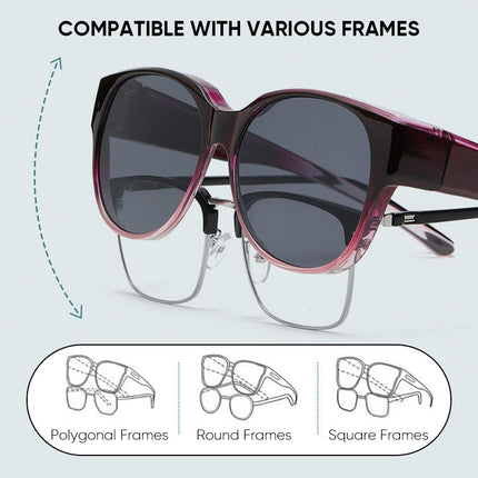 Polarized Sunglasses That Fit Over Glasses – image 4