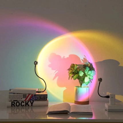 Sunset Projector Lamp with 7 Color Modes | Transform Your Space with Glowing Ambiance