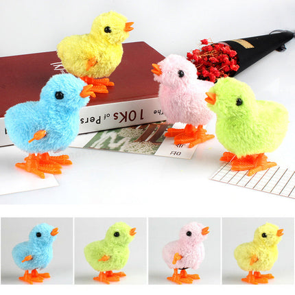 Stuffed Animal Toy Wind Up Chicken, Plush Toy That Jumps and Nods, Baby Toys and Toddler Toys for 12 Months and Up – image 7