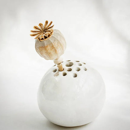 Small Flower Vases, Handmade Resin Vase for Coffee Table Decor – image 5
