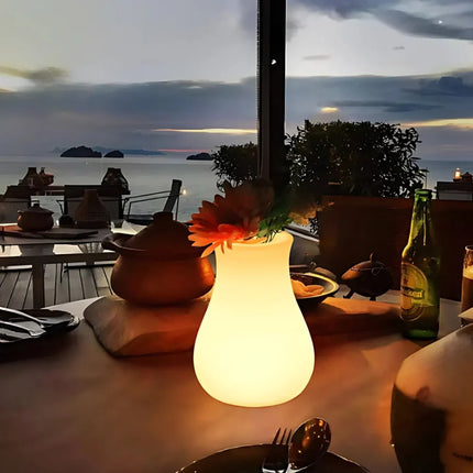 Cordless Table Lamp, Decorative Vase Lamp with Remote and 16 Colors – image 9