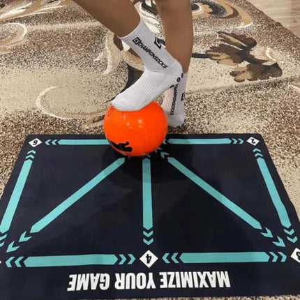 Soccer Training Mat, Football Training Aids with Video Program – image 9