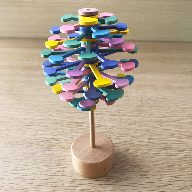 Wooden Fidget Toy, Kinetic Art Desk Decoration – image 10
