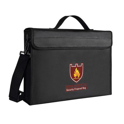 Fireproof Document Bag, Fire Resistant Document Bag with Two Step Seal