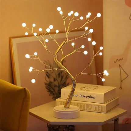 Fairy Tree Decorative LED Light with Fully Adjustable Branches | Cozy Warm White Glow for Home and Garden Decor