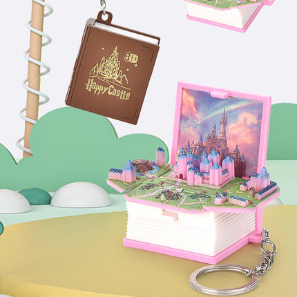 Mini Pop Up Book Keychain, Gift for Teens – image 7