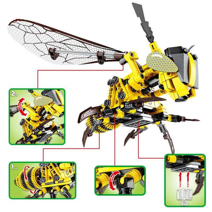 Building Blocks for Adults and Kids, Bee and Dragonfly Building Block Toys – image 7