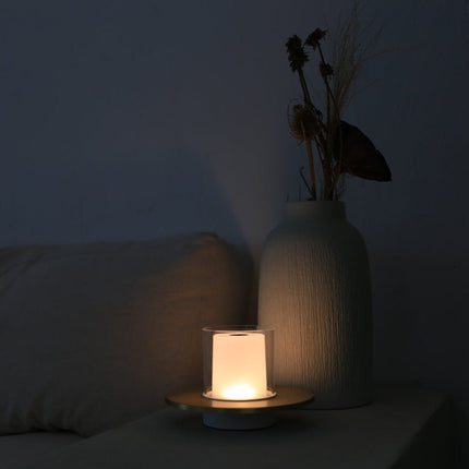 Rechargeable Candle Lamp with Gesture Control | Cordless Decorative Lighting for Cozy Ambiance