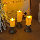 Candlesticks - 3 pieces