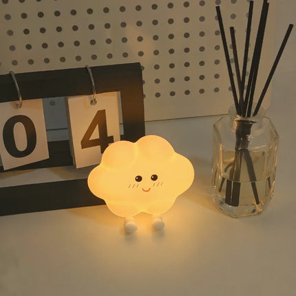 Rechargeable Night Light with Tap Control | Whimsical Star, Moon & Cloud Designs for Cozy Ambiance