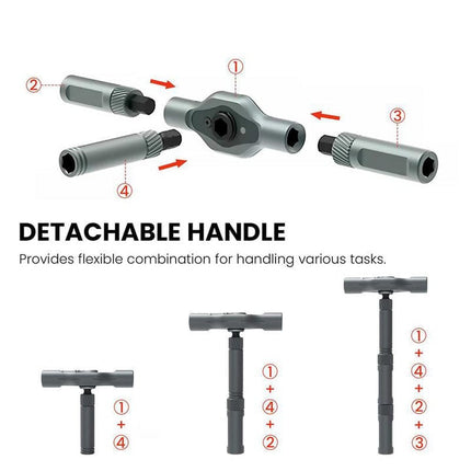 Ratchet Screwdriver Set 24 in 1, Magnetic Screwdriver with 24 Bits – image 8