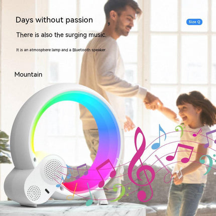Sunrise Alarm Clock with Bluetooth Speaker & Mood Lighting | Wake Up Refreshed with Customizable Colors