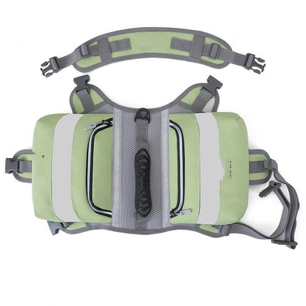 Outdoor Large Dog Backpack with Adjustable Fit & Breathable Oxford Cloth | Comfortable Travel for Small Pets