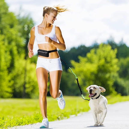 Hands Free Dog Leash, Waist Dog Leash with Belt and Bag – image 13