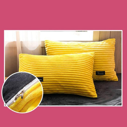 Velvet Duvet Cover Set with 2 Pillowcases, King Duvet Cover for Winter – image 7