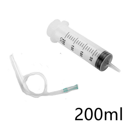 Large Capacity Syringes with 1m Hose for Pet Feeding & Hydroponics | Easy Liquid Measurement and Administration