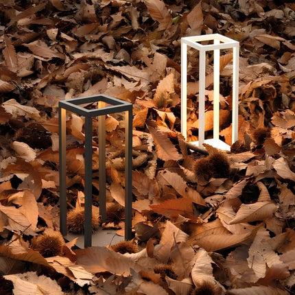 Cordless Dimmable Lantern with Touch Control | Modern Aluminum Design for Indoor & Outdoor Illumination