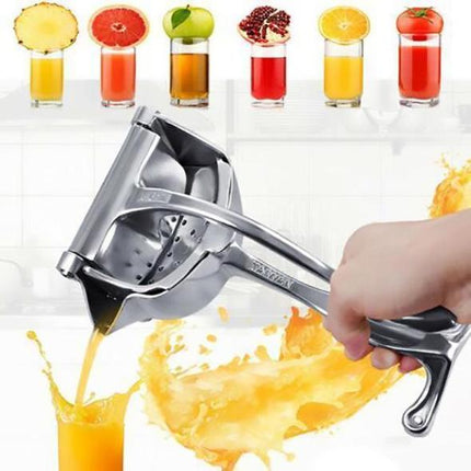 Lemon Squeezer Stainless Steel, Manual Juicer with Lever Press, Citrus Juicer for Orange and Lime, Juice Press